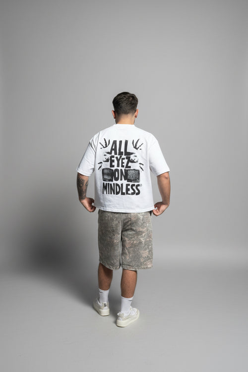 ‘ALL EYEZ ON MINDLESS’ Boxy Fit Tee | V2
