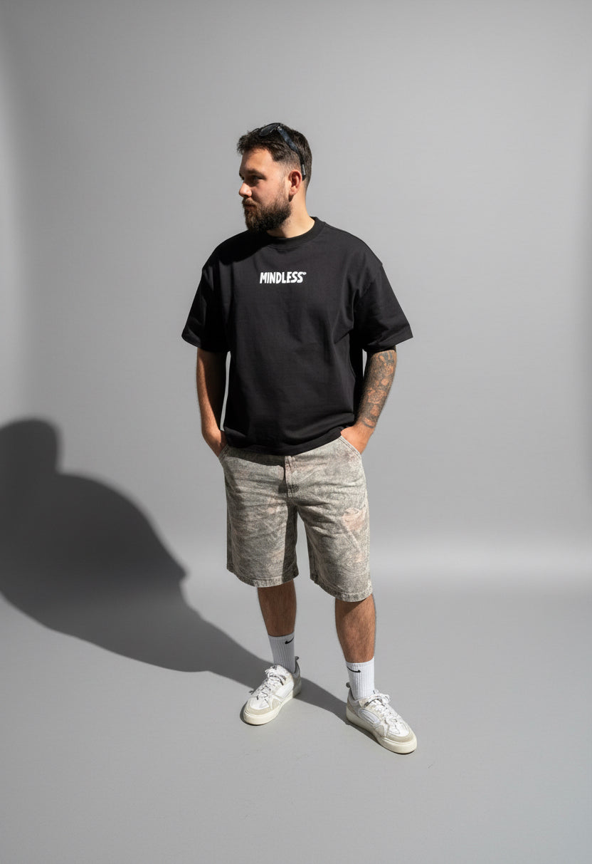 ‘ALL EYEZ ON MINDLESS’ Boxy Fit Tee | V1