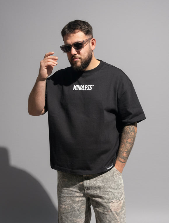 ‘ALL EYEZ ON MINDLESS’ Boxy Fit Tee | V1